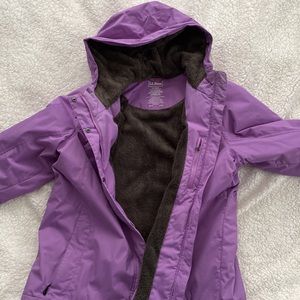 LL Bean 💜Women Winter Warmer Jacket, size 1X, light purple.